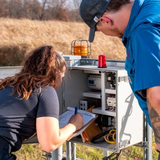 septic alarm box inspection